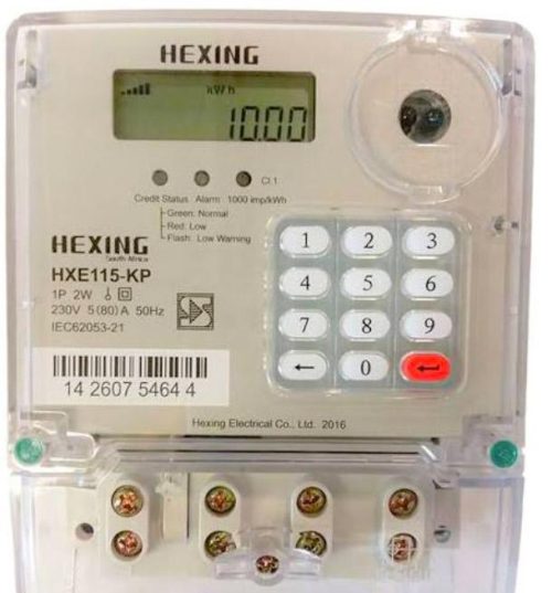 Hexing Prepaid Meter not Connecting